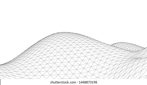 abstract graphic geometry 3d illustration