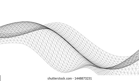 abstract graphic geometry 3d illustration