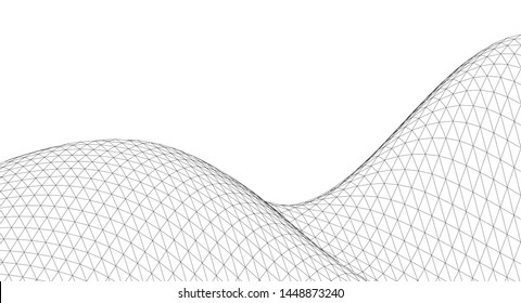 abstract graphic geometry 3d illustration