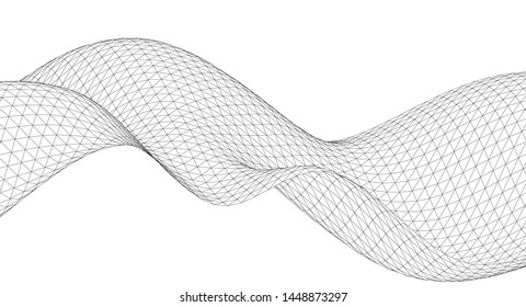 abstract graphic geometry 3d illustration