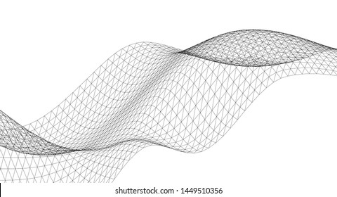 abstract graphic geometry 3d illustration