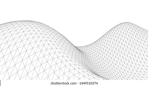 abstract graphic geometry 3d illustration