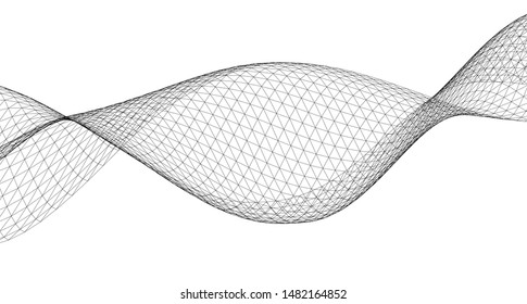abstract graphic geometry 3d illustration