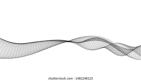 abstract graphic geometry 3d illustration