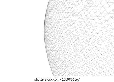 abstract graphic geometry 3d illustration