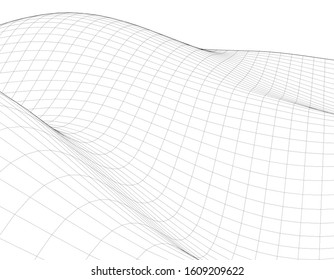 abstract graphic geometry 3d illustration