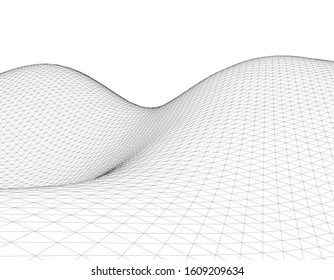 abstract graphic geometry 3d illustration