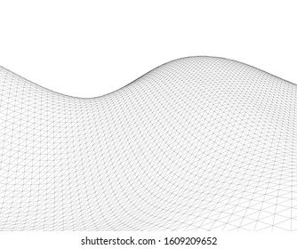 abstract graphic geometry 3d illustration