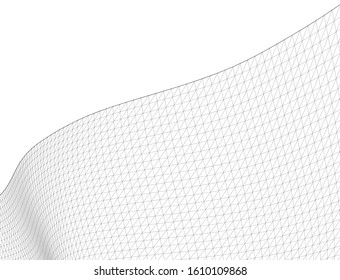 abstract graphic geometry 3d illustration