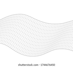 ilustración 3d de geometría gráfica abstracta