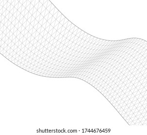 abstract graphic geometry 3d illustration
