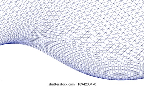 ilustración 3d de geometría gráfica abstracta