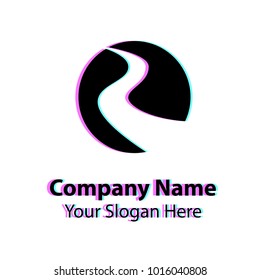 Abstract graphic icon, logo design template, symbol for company