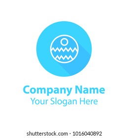 Abstract graphic icon, logo design template, symbol for company