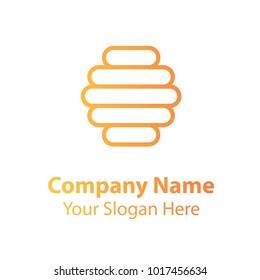 Abstract graphic icon, logo design template, symbol for company