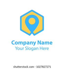 Abstract graphic icon, logo design template, symbol for company
