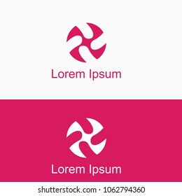 Abstract graphic icon, logo design template, symbol for company