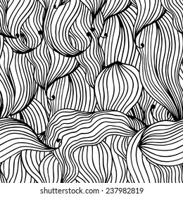 Abstract graphic illustration in vector format - seamless pattern