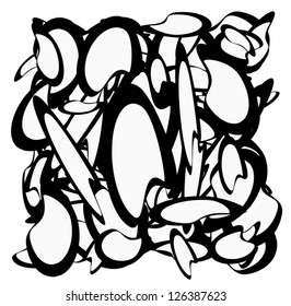 abstract graphic line design