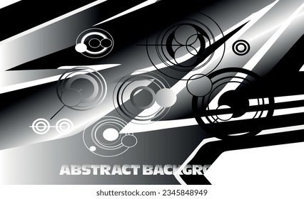Abstract graphic line racing background kit vector design for vehicle, race car, rally, banner and livery wrapping