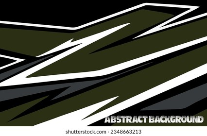 Abstract graphic line racing background kit vector design for vehicle, race car, rally, banner and livery wrapping