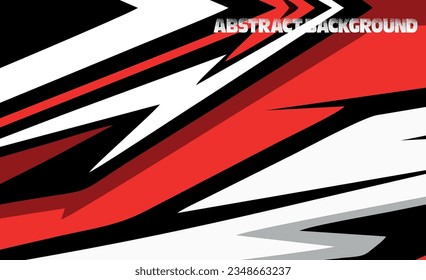 Abstract graphic line racing background kit vector design for vehicle, race car, rally, banner and livery wrapping