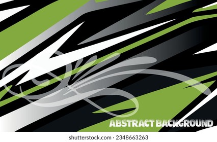 Abstract graphic line racing background kit vector design for vehicle, race car, rally, banner and livery wrapping