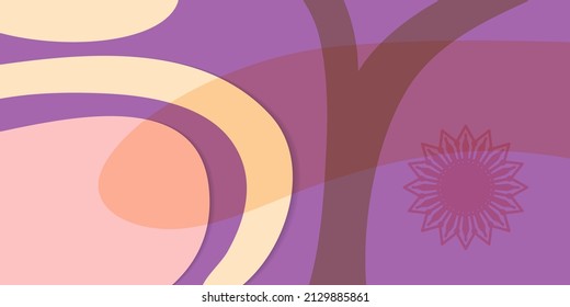 Abstract graphic modern background with geometric and doodle elements. Trendy futuristic texture design, bright colorful poster, banner. Vector illustration
