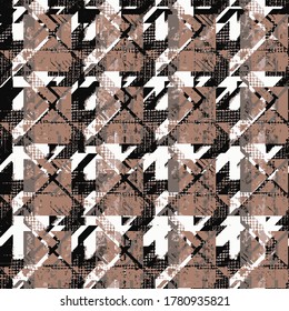 Abstract graphic motif. Seamless pattern. fabric textile texture digital print design in vector 