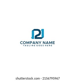 Diseño de la señal del logo de 121 números