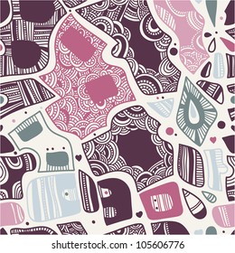 abstract graphic pattern or texture with lacy pieces. can be used as wallpaper or wrapping paper