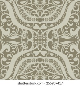 Abstract graphic seamless background. Hand drawn geometric pattern. Can be used for card design, wallpaper, pattern fills, web page background, surface textures.