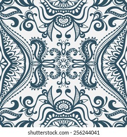 Abstract graphic seamless background. Hand drawn geometric pattern. Can be used for card design, wallpaper, pattern fills, web page background, surface textures.