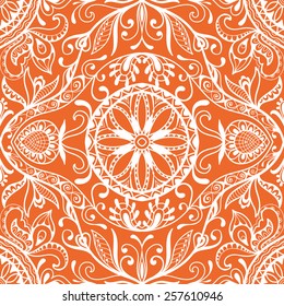 Abstract graphic seamless background. Hand drawn geometric pattern. Can be used for card design, wallpaper, pattern fills, web page background, surface textures.