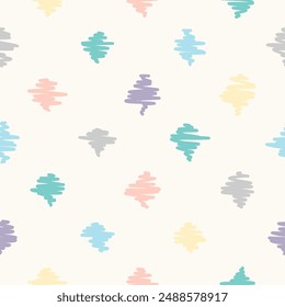 Abstract graphic seamless pattern, gentle colors. Simple background for fabric, textile and linen, decoration, invitation, wallpaper, pattern fills or web page backdrop, print, gift and wrapping paper
