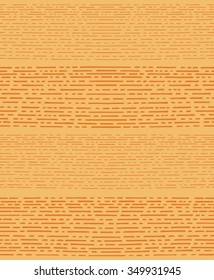 Abstract graphic seamless vector pattern with dotted lines with different weight, golden color