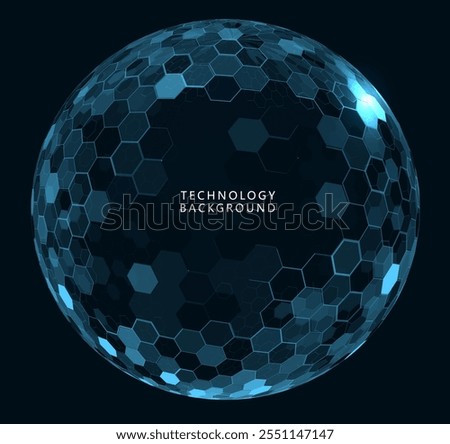 Abstract graphic symbolizing gene editing, DNA technology, vector illustration.