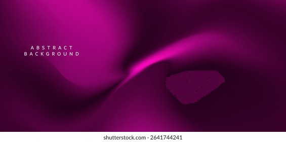 Abstract graphic using dark purple and black tones, perfectly combined with soft and flowing curves and waves, creating a sense of calm, luxury and charm.