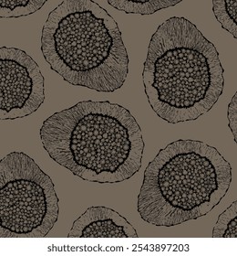 Abstract graphical surface vector illustrations fabric pattern design.