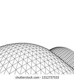 abstract graphics, 3d illustration