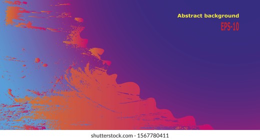 Abstract graphics. Art graphics. Creative background. Abstract background. Background for business cards and flyers. Vector illustration. EPS-10. Abstraction