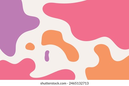 Abstract graphics colorful background vector