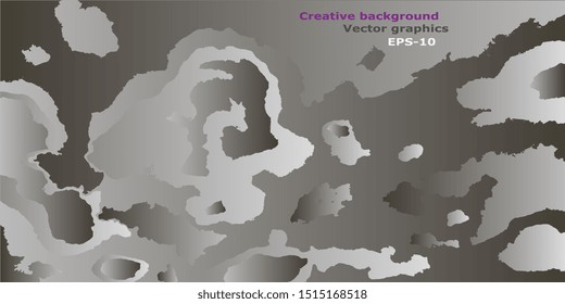 Abstract graphics. Creative background. Abstract background. Background for business cards and flyers. Vector illustration. EPS-10. Abstraction