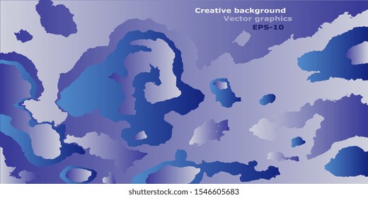 Abstract graphics. Creative background. Abstract background. Background for business cards and flyers. Vector illustration. EPS-10. Abstraction