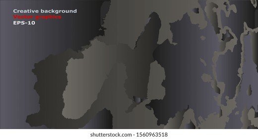 Abstract graphics. Creative background. Abstract background. Background for business cards and flyers. Vector illustration. EPS-10. Abstraction