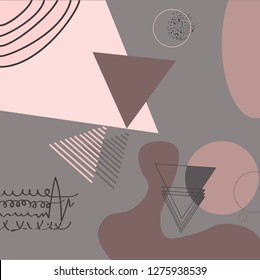 Abstract graphics in a minimalist style.