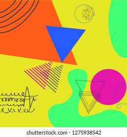 Abstract graphics in a minimalist style.
