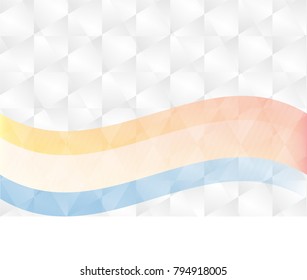 abstract graphics. Moving colorful lines of abstract background. The illusion of perspective.