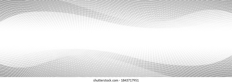 Abstrakter grauer Hintergrund, Banner. Schweres, halftones Profil.