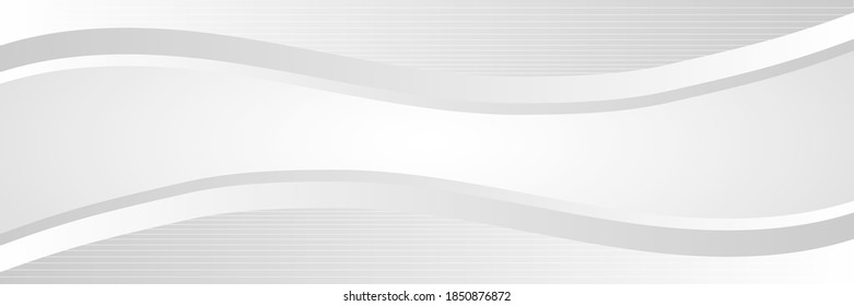 Abstrakter grauer Hintergrund, Banner. Schroffe Formen, Linien.